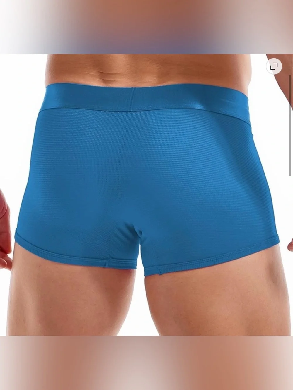 Men's JOCKMAIL Monochromatic Mesh Sports Boxers-3 pack
